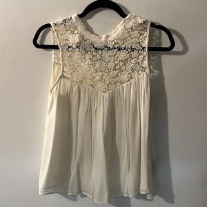 Zara white blouse